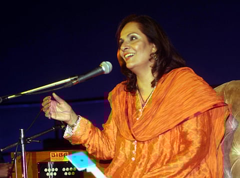 Tina Sani in Dubai: better late than never