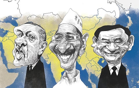 Newest Asian leaders face fracturing coalitions