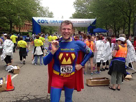 Meet the man who ran 161 marathons in 2013