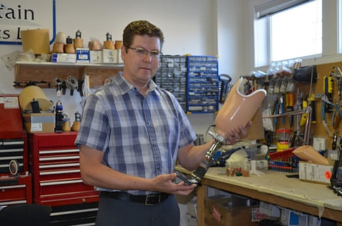 The prosthetist who makes people whole again