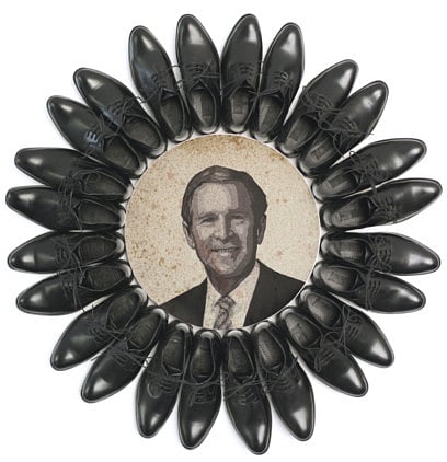 Bush painting hits record at Doha auction