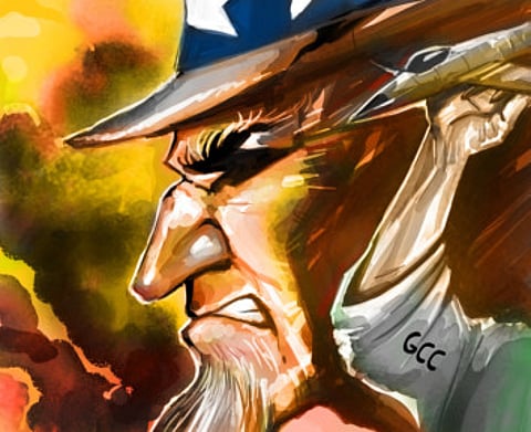 Arab Gulf states on the right side of the fight