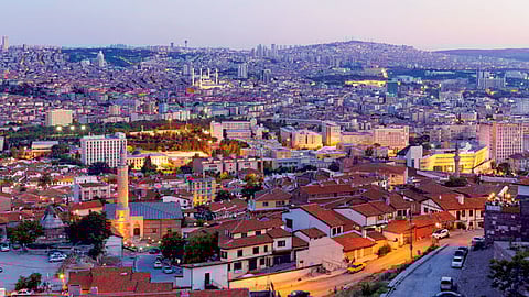 A view of Ankara. Embassy further recommended reviewing country-specific travel advisories available on the ministry’s website.