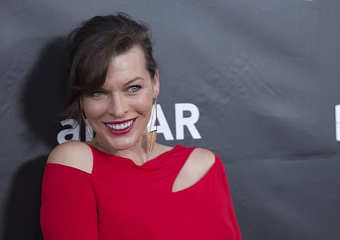 Actress Milla Jovovich.