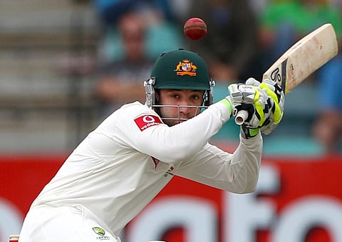 The promising career of Australia's Phil Hughes was cut short by a bouncer in 2014.