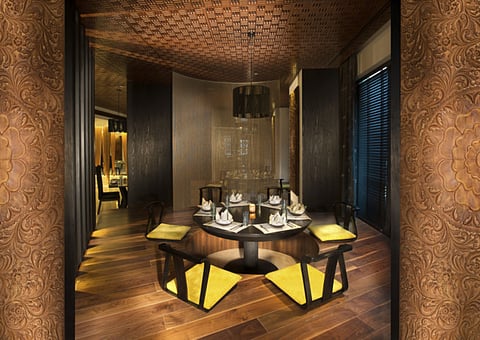 Silk and Spice restaurant at Sofitel Abu Dhabi Corniche. The move to reopen restaurants is another step towards the restoration of normal life.