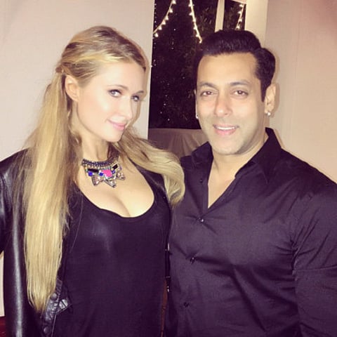 Paris Hilton, Salman Khan party together