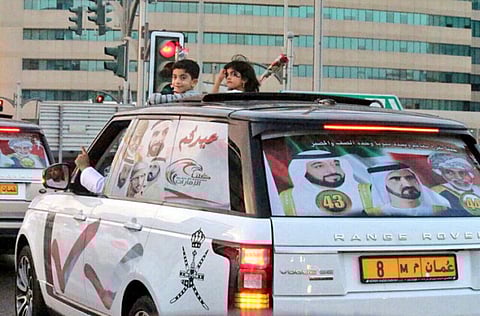 Omanis celebrate UAE National Day