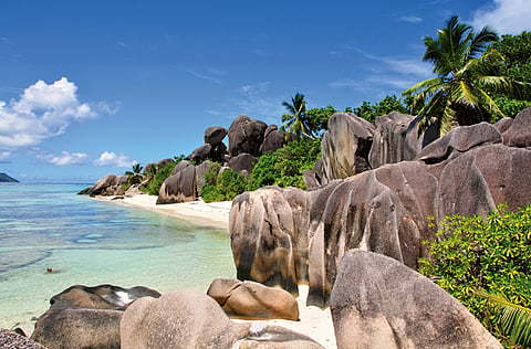 La Digue island.