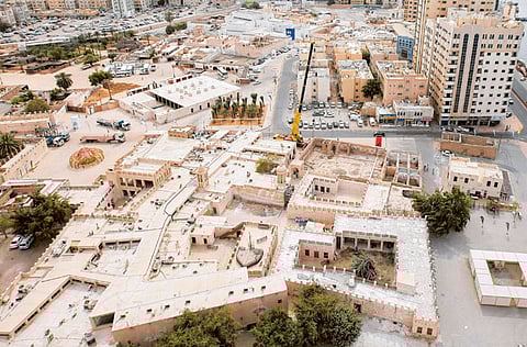 The Heart of Sharjah is located in the old heritage and historical area in the centre of Sharjah city.