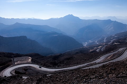 Snaking it up to the tallest mountain