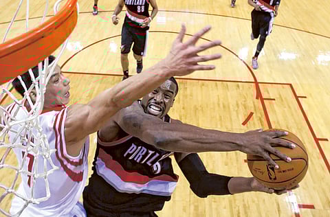 Wesley Matthews, right, has joined the LA Lakers