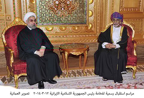Iran’s Rouhani in Oman to boost ties with Gulf ally