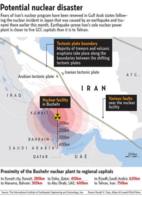 Kuwait official concerned over Iran nuclear plant’s safety