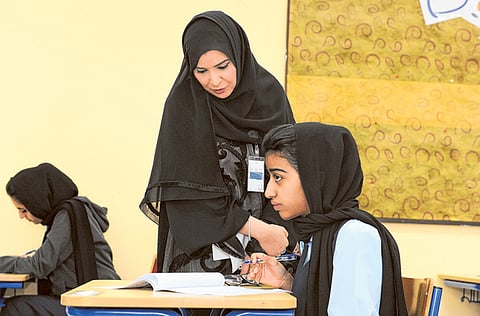 Grade 12 students taking exams in the past. Picture for illustrative purpose only.