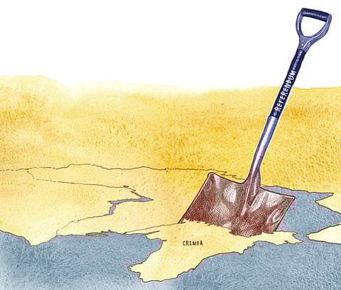 Russia faces world isolation again