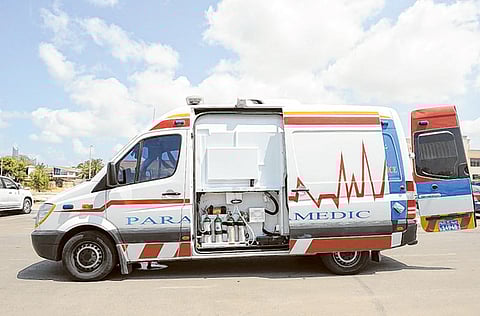 The National Ambulance has stepped up its efforts as part of its 'Safe and Healthy Ramadan' campaign, during the last 10 days of Ramadan. Photo for illustrative purpose only.