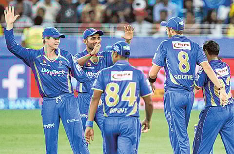 Dubai International Stadium has hosted many IPL matches, including Rajasthan Royals v Chennai Super Kings