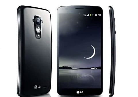 LG breaks new ground with curved G Flex