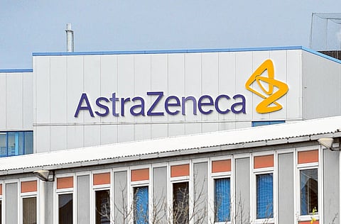 An AstraZeneca factory in Macclesfield in northwest England. Oxford University announced Saturday it was resuming a trial for a coronavirus vaccine it is developing with pharmaceutical company AstraZeneca, a move that comes days after the study was suspended following a reported side-effect in a UK patient.