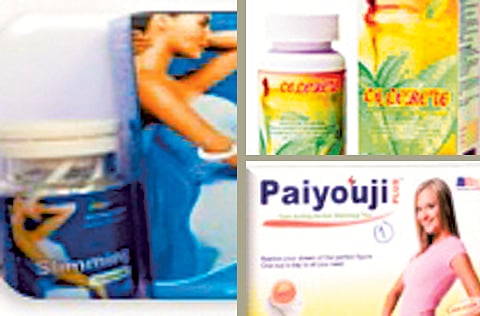 Tea and health supplements
containing Sibutramine and
Phenolphatlein have been
banned in the UAE.