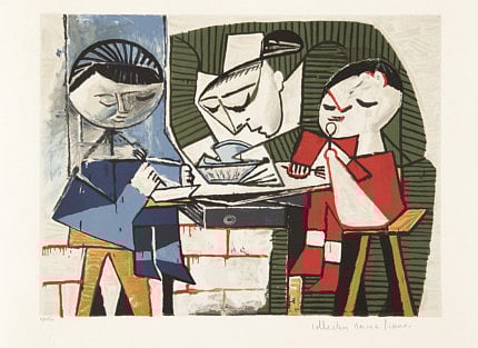 Picasso lithographs showcased at Etihad Airways’ lounge in Paris