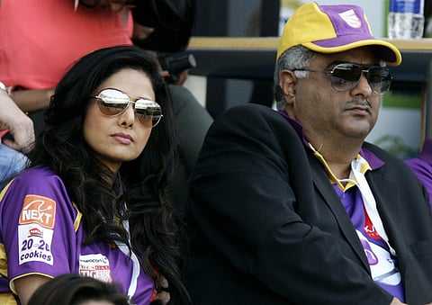 Boney Kapoor is fine, Sridevi clarifies
