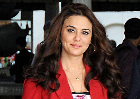 Actress Preity Zinta.