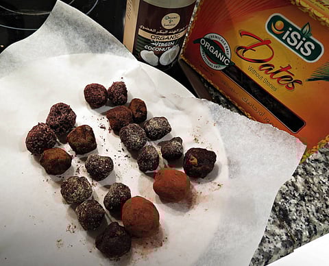 Ramadan recipe: A date with chocolate truffles