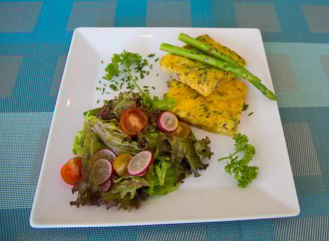 Iftar recipe: Artichoke leek frittata