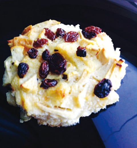 Iftar recipe: Apple bread pudding