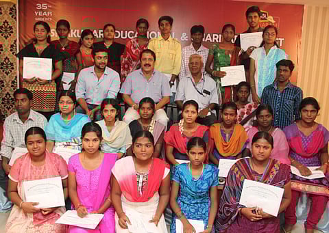 Southern spice: Sivakumar honours students