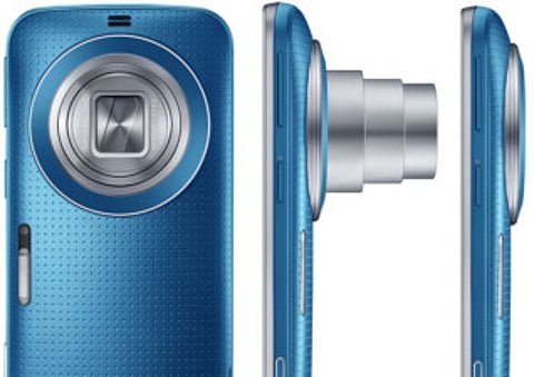 Samsung Galaxy K Zoom: a smartphone with a smarter camera