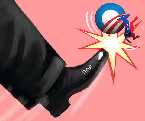 Heads Obama loses, tails his rivals win