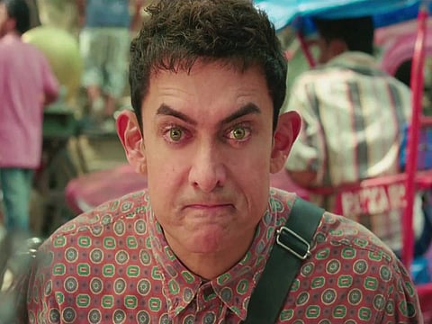 Aamir Khan in "PK"