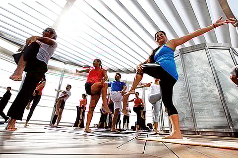 Courtesy of Yoga At The Top