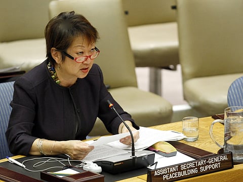 Judy Cheng-Hopkins: Stopping conflict is not an end in itself