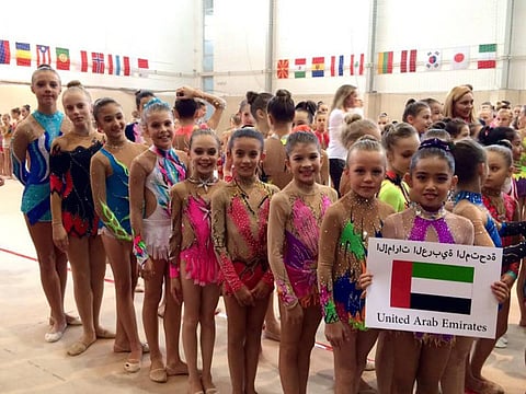 The sky is the limit for fun-loving Dubai gymnasts