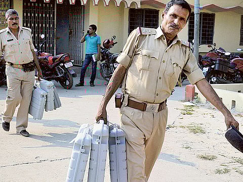 Police officers in Bihar. Photo for illustrative purposes only.
