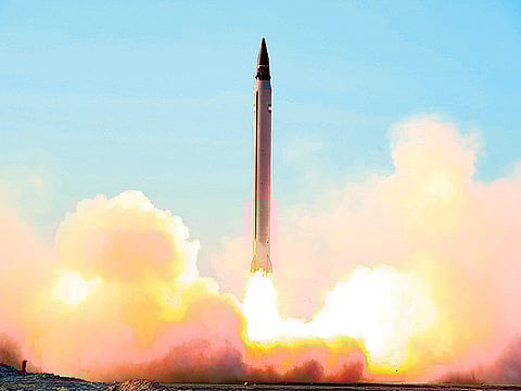 Saudi Arabia is seeking to prevent Iran from continuing to develop its ballistic missile programme.