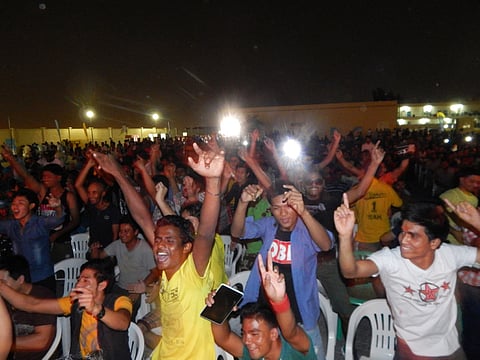 Labourers win big in singing contest