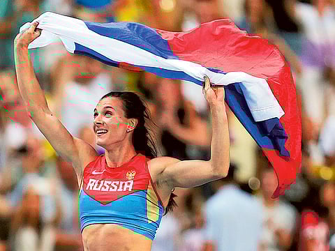 Athletics stars such as Yelena Isinbayeva made Russia a force before a series of bans damaged the sport in the country