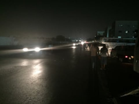 Absence of streetlights is a menace