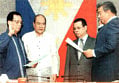 November 13, 2000: Pimentel sworn in as Philippines Senate President