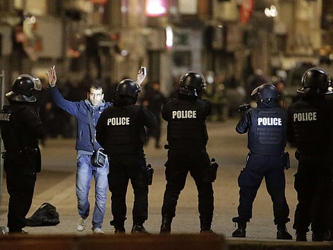 Police operation in Saint-Denis, near Paris, five days after Paris terror attacks