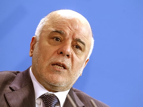 Iraqi Prime Minister Haider Al Abadi. Gulf News Archive