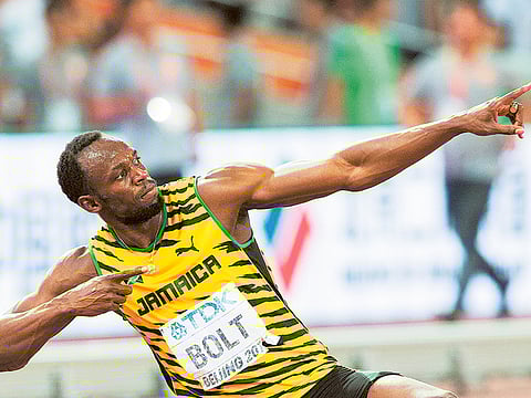 From world’s fastest to breathless: Usain Bolt can’t even climb stairs