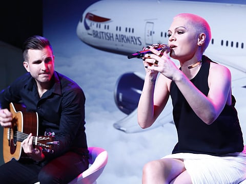 Jessie J hits high notes at British Airways party in Abu Dhabi