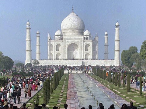 The Taj Mahal in India