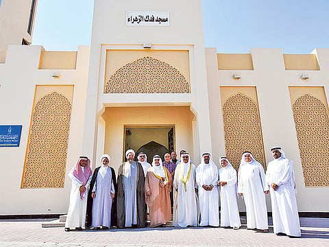File picture depicts a mosque in Bahrain. The tripartite meeting agreed to postpone re-opening the mosques following the spike in the number of COVID-19 cases resulting from large public gatherings on Eid days, the ministry said in a statement.